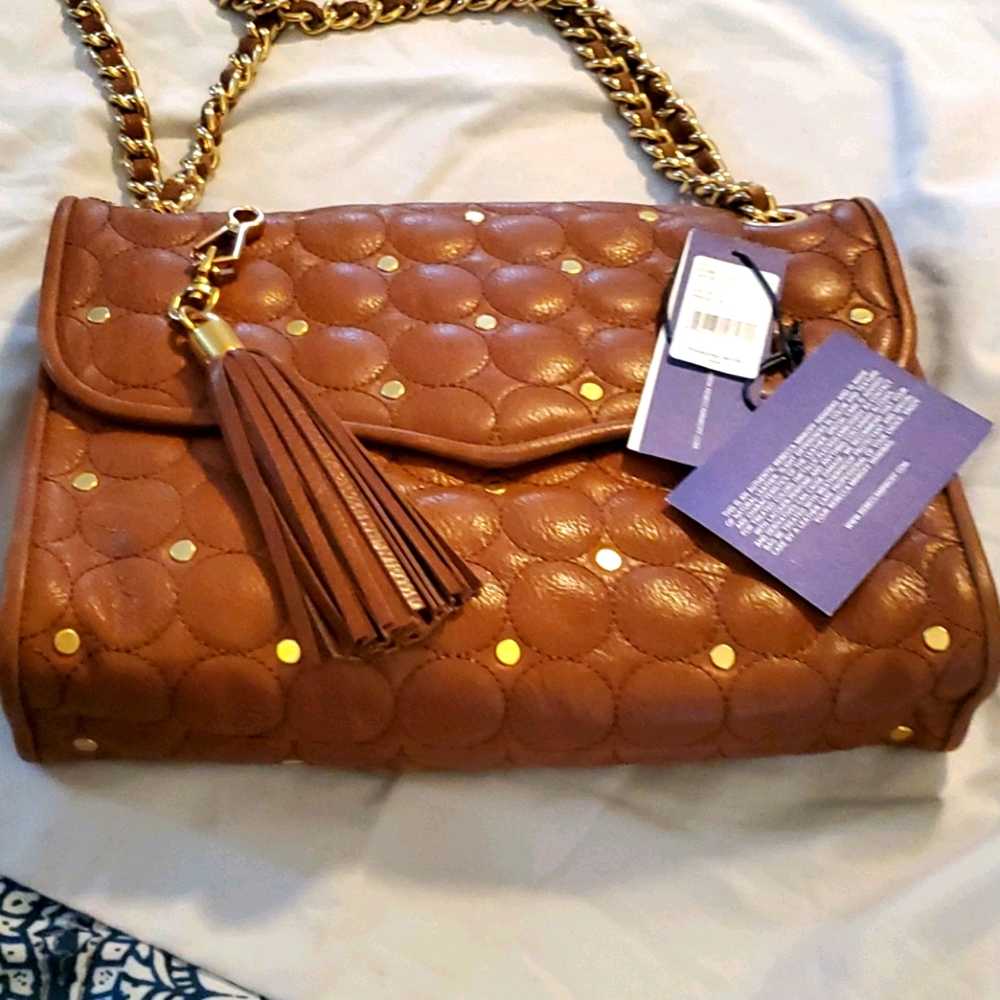 Leather Rebecca Minkoff bag